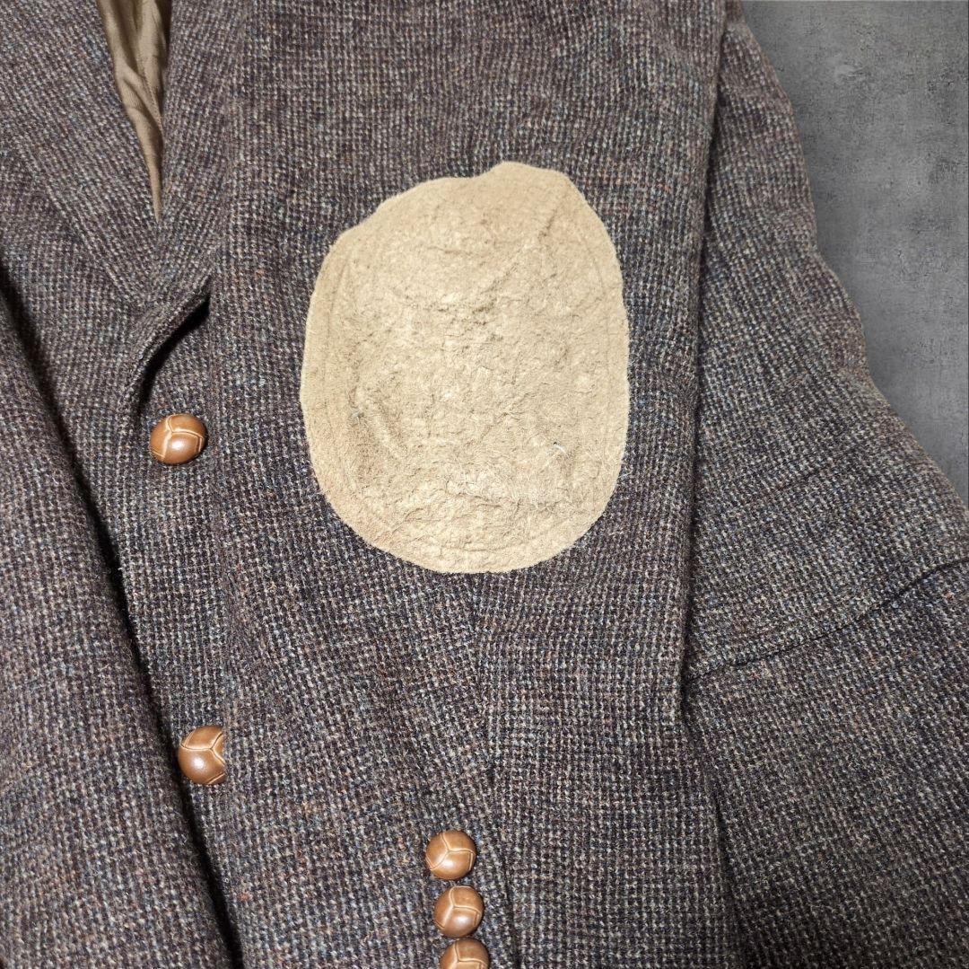 PENDLETON ツイード USA製 ウール テーラード エルボーパッチ