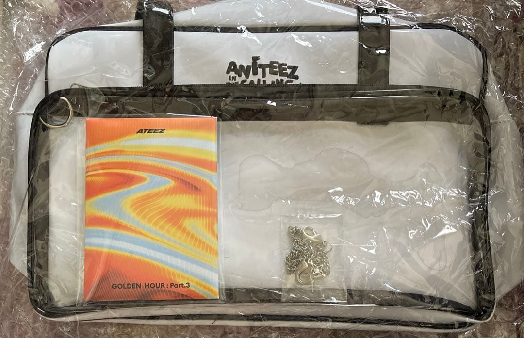 ATEEZ 未使用 PVC POCKET SHOULDER BAG