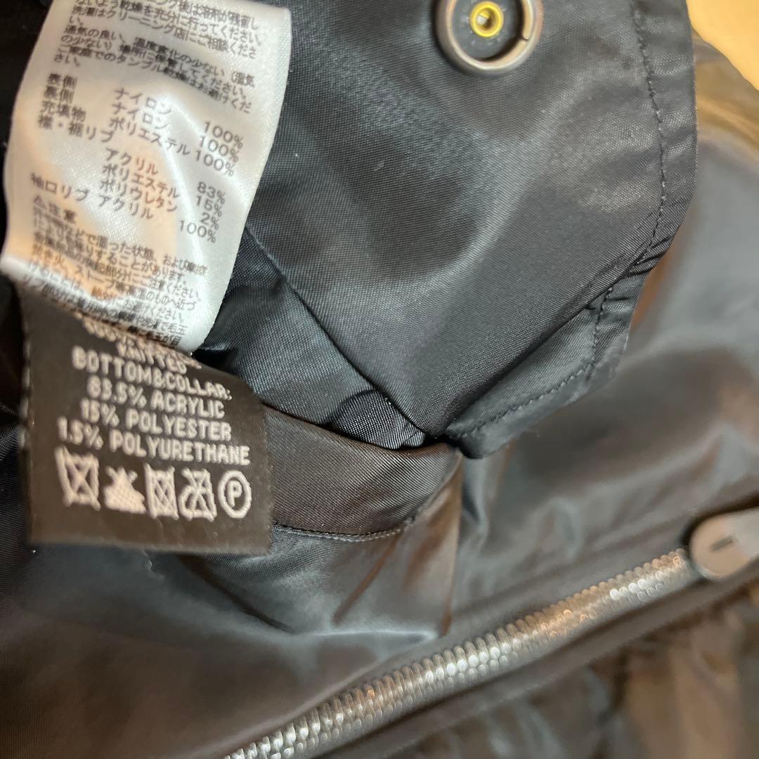 ✨MA-1！ALPHA INDUSTRIES L ブラック リバーシブル 短丈