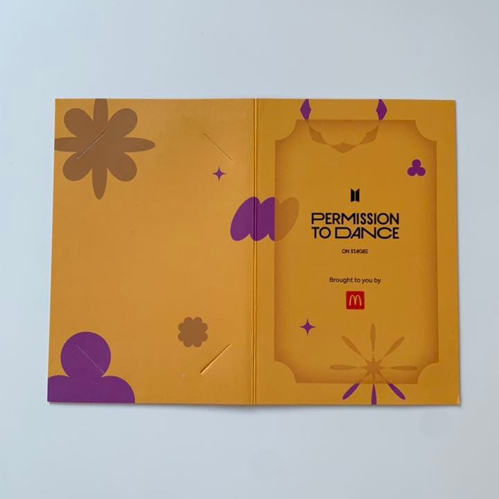 BTS PTD LA 会場限定 マック トレカスリーブ テテ テヒョン V