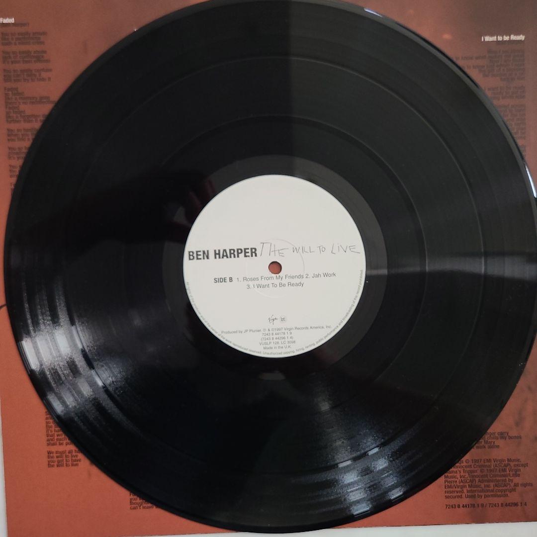★ＵＫ・ＥＵオリジナル盤★『ザ・ウィル・トゥ・ライヴ』ベン・ハーパー２枚組ＬＰ