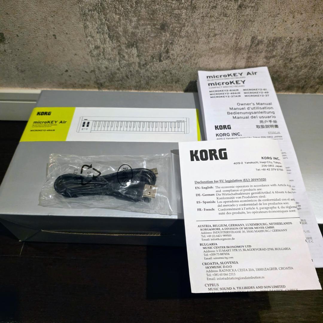 KORG MICROKEY2-49AIR USBワイヤレスMIDIキーボード