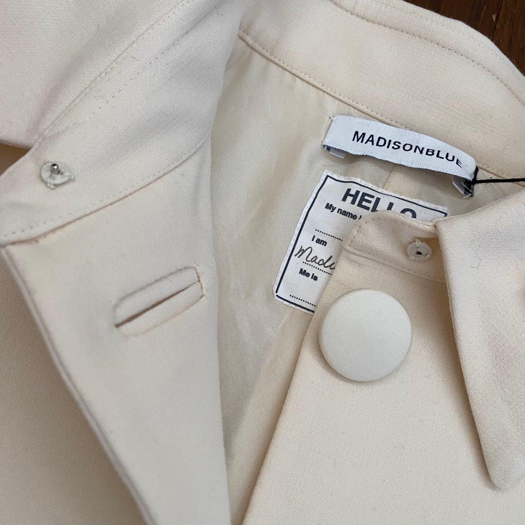 新品タグ付 MADISONBLUE シングルコート ロンハーマン オケージョン