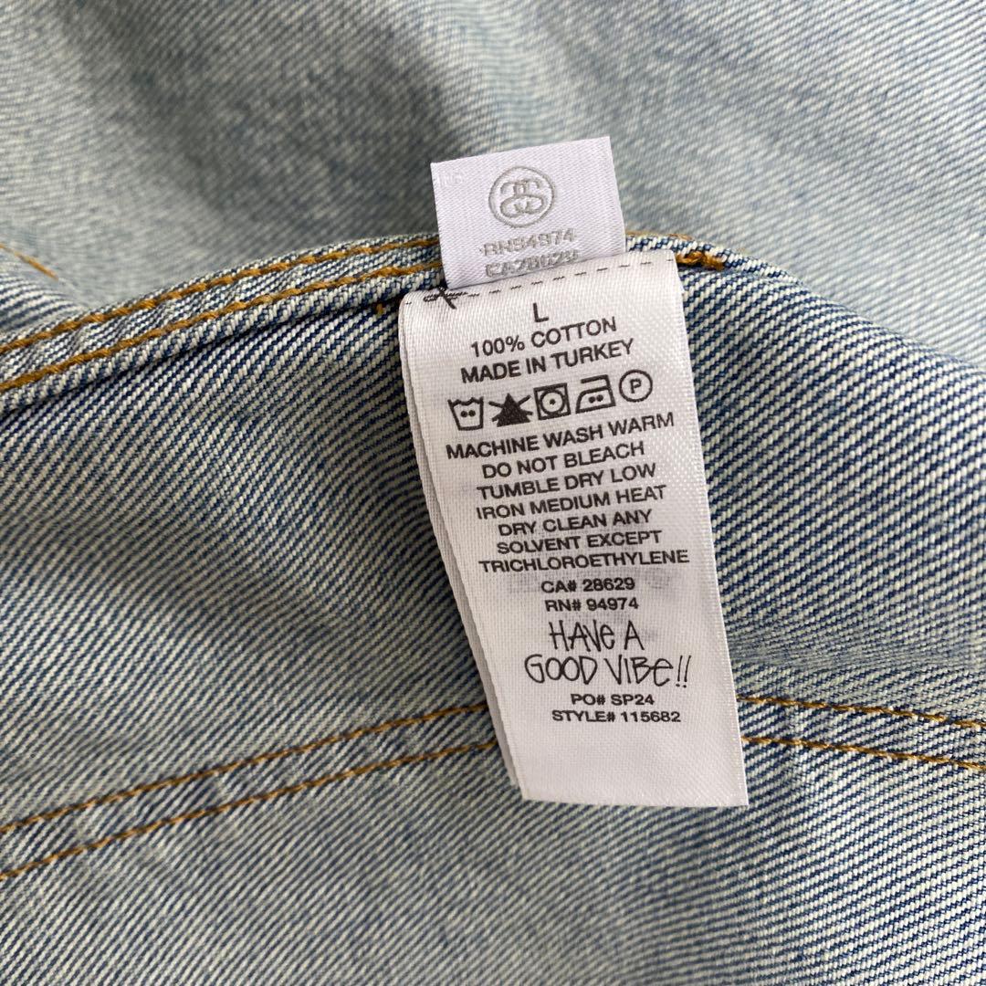 ミ*ツ様 入手困難　Stussyステューシー　カバーオール　デニムジャケット　ジ