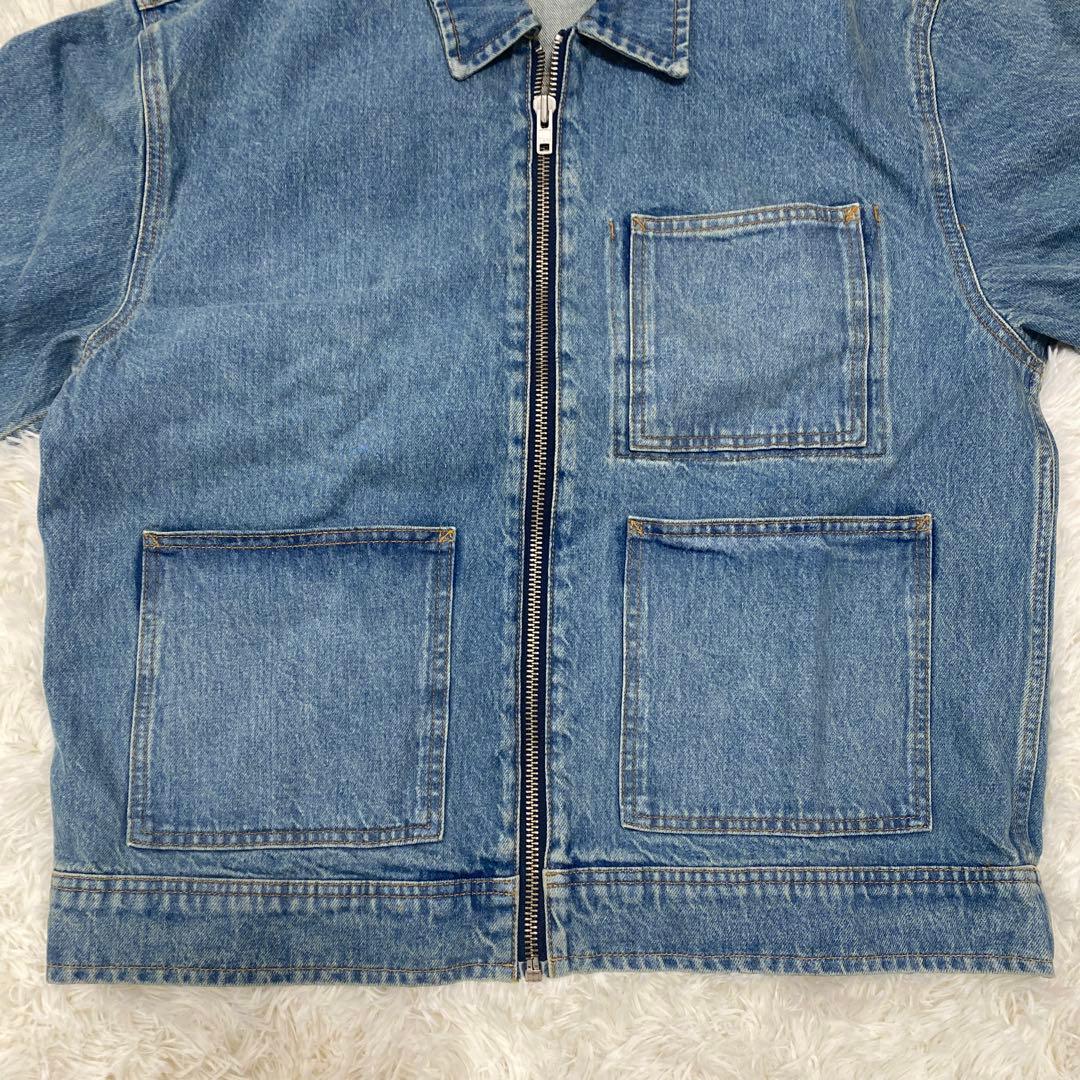 ミ*ツ様 入手困難　Stussyステューシー　カバーオール　デニムジャケット　ジ