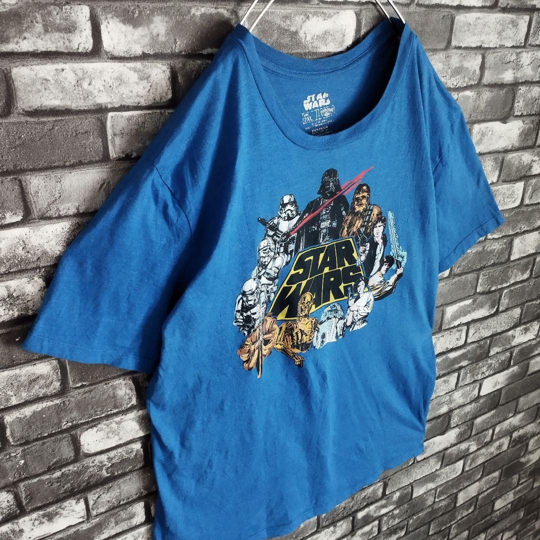 初代 スターウォーズ エピソード4 映画 キャラクター ムービーTシャツtシャツ
