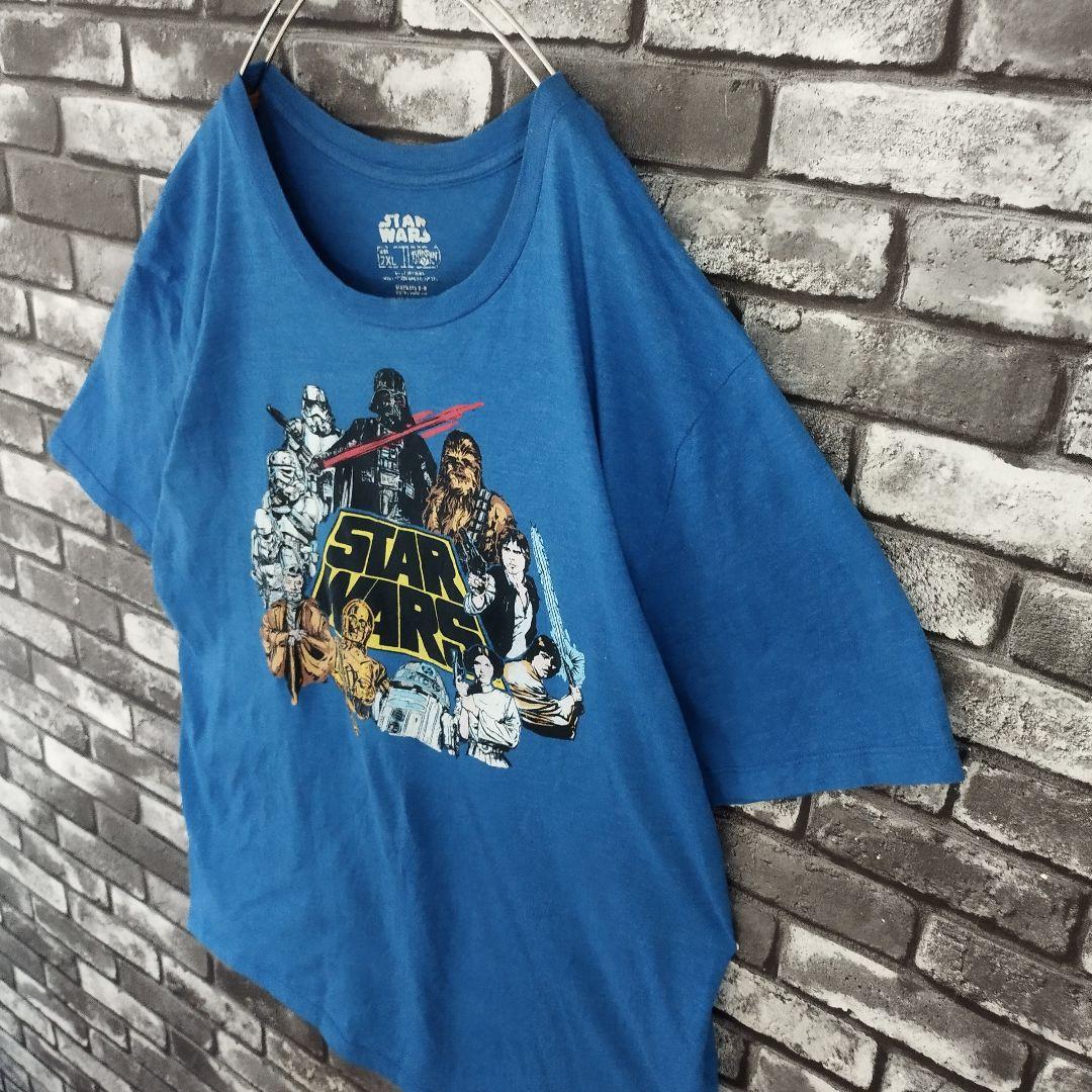 初代 スターウォーズ エピソード4 映画 キャラクター ムービーTシャツtシャツ