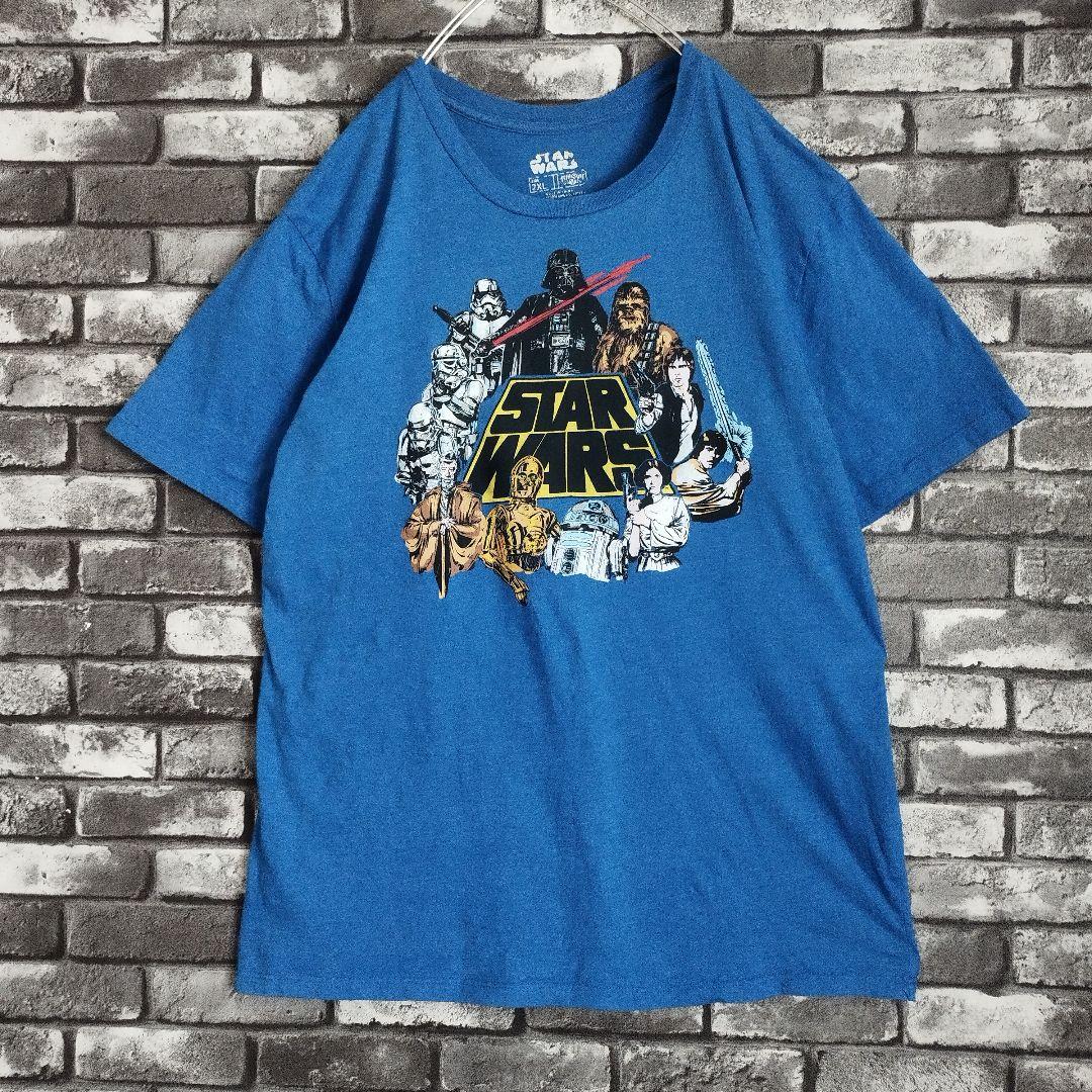 初代 スターウォーズ エピソード4 映画 キャラクター ムービーTシャツtシャツ