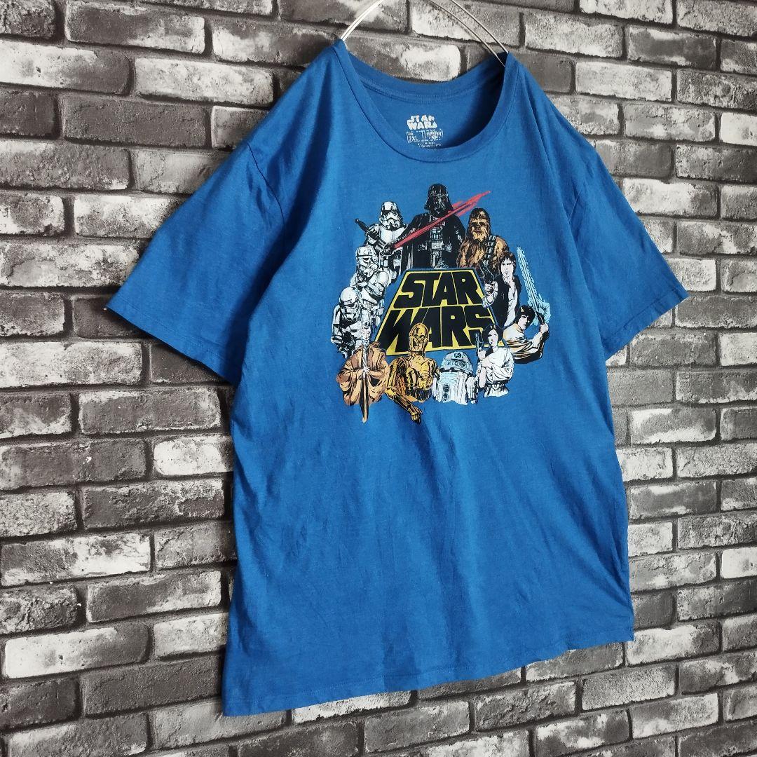 初代 スターウォーズ エピソード4 映画 キャラクター ムービーTシャツtシャツ