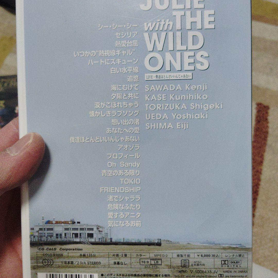 ミュージック JULIE with THE WILD ONES LIVE DVD