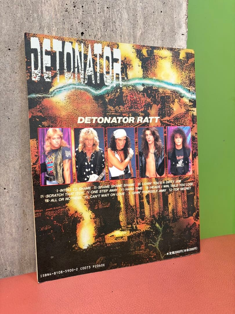 RATT DETONATOR ラット ディトネイター バンドスコア