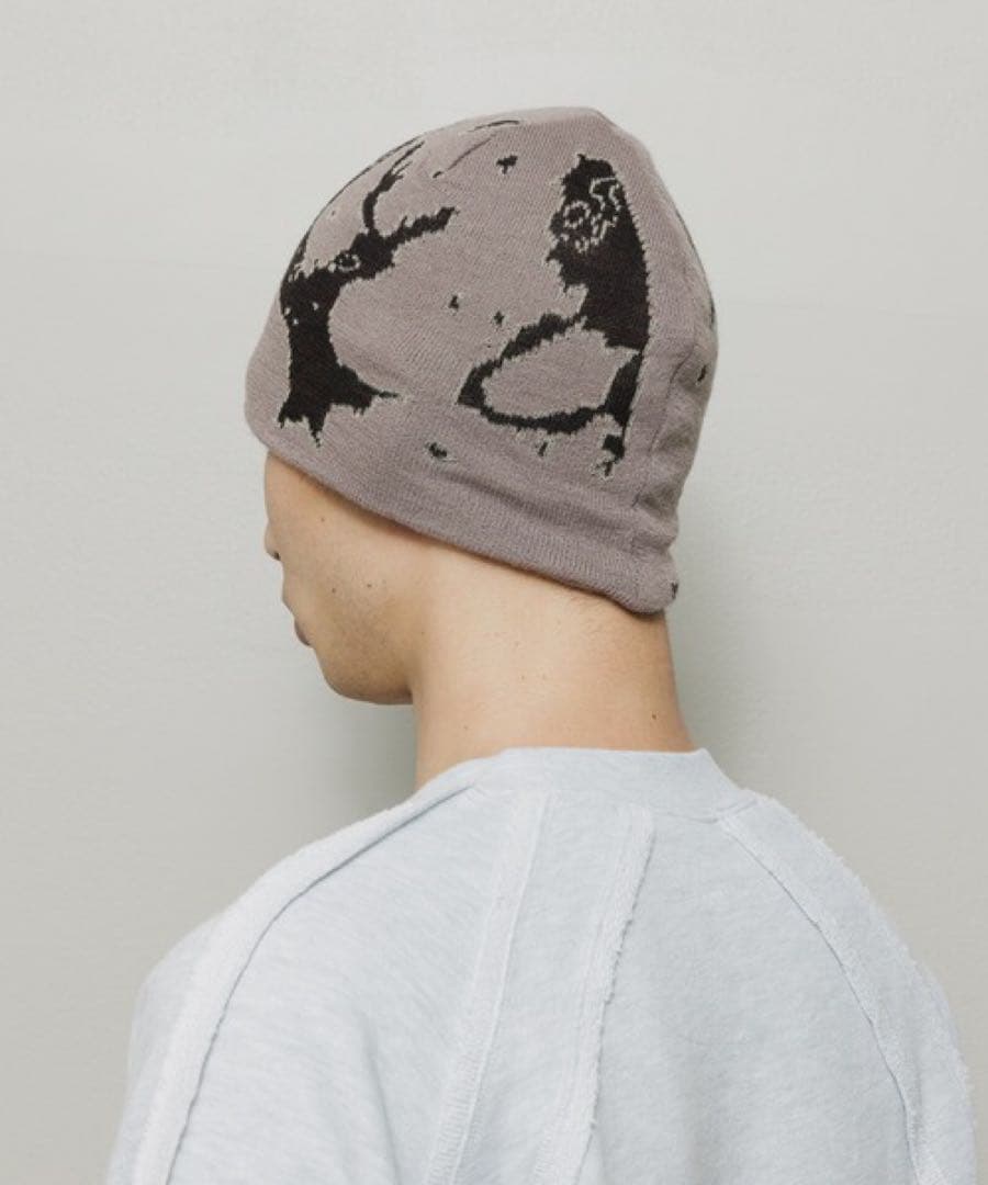 新品　未使用　BAL/JACQUARD SOFT BEANIE HAT