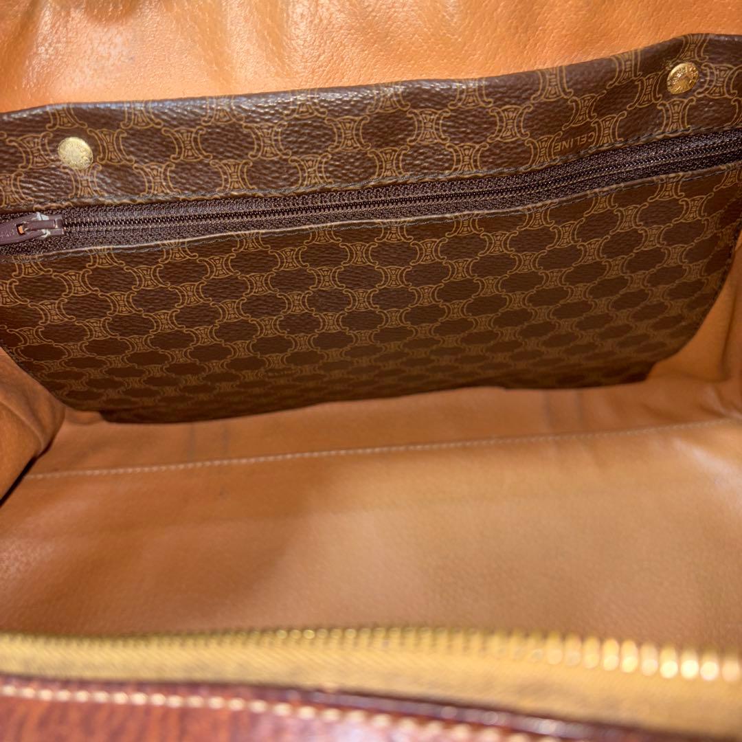 CELINE M13 ブラウン ボストンバッグ