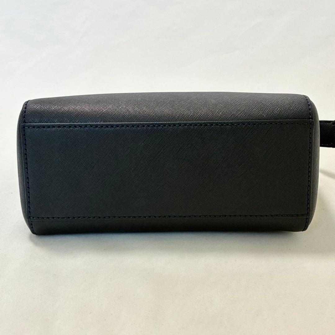 【極美品】トリーバーチ エマーソン 2way ショルダーバッグ レザー ネイビー