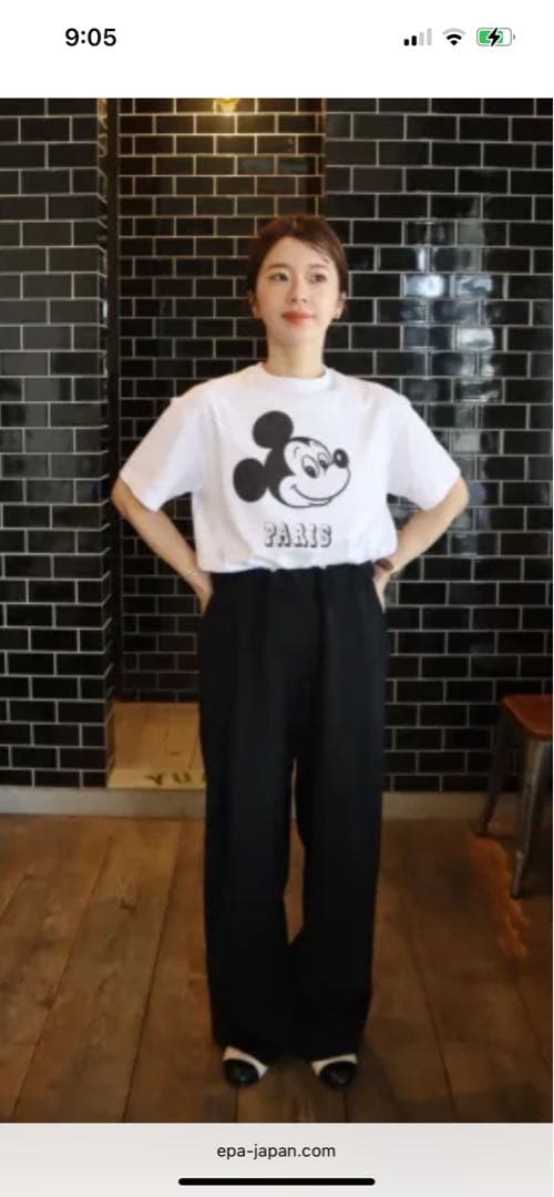 epa⭐︎ミッキーマウスTシャツ　お値下げ