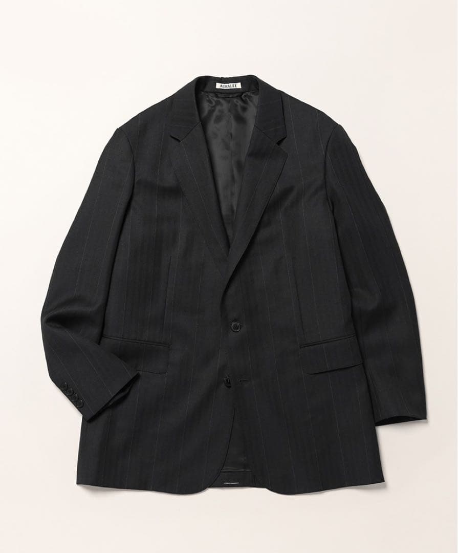 ジャケット・アウター AURALEE 26SS BLUEFACED WOOL JACKET