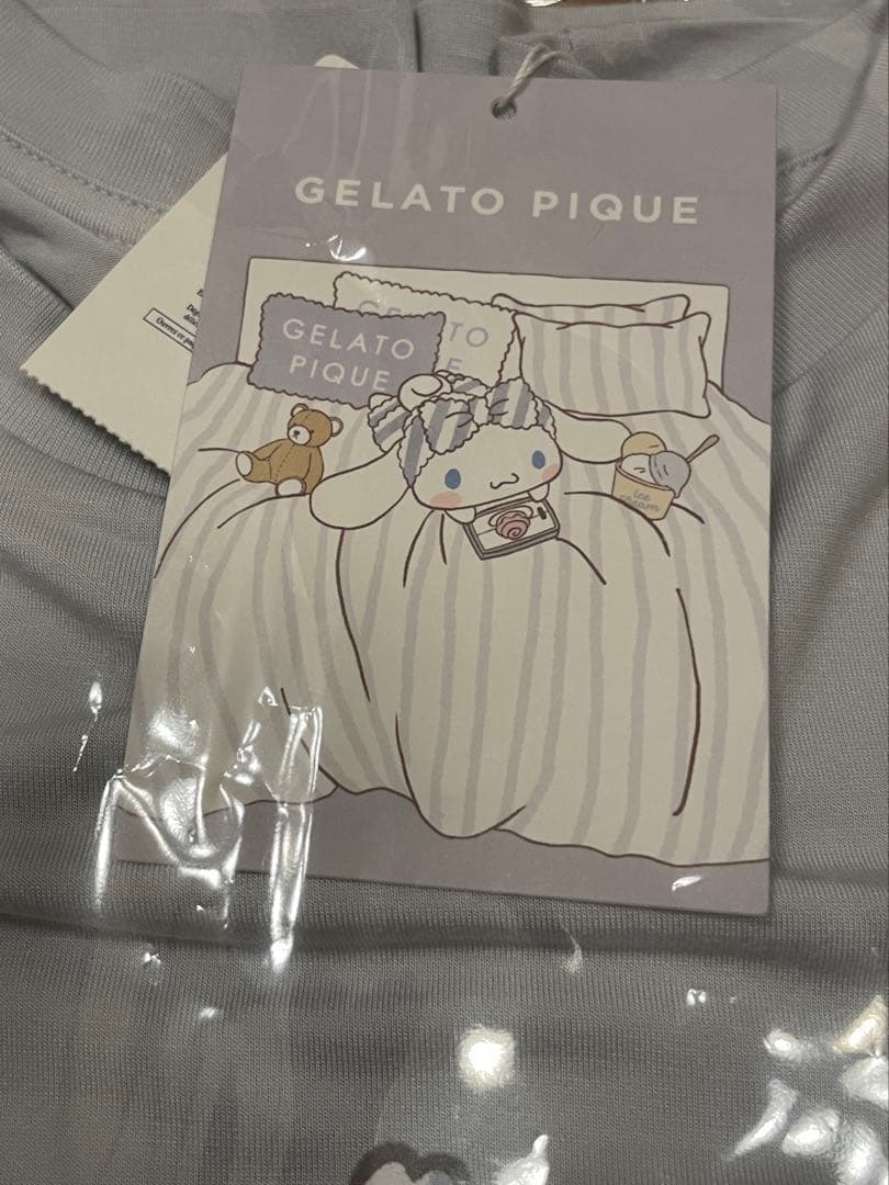【本日限定値下げ】ワンポイントTシャツ　ジェラピケ　サンリオ　シナモロール