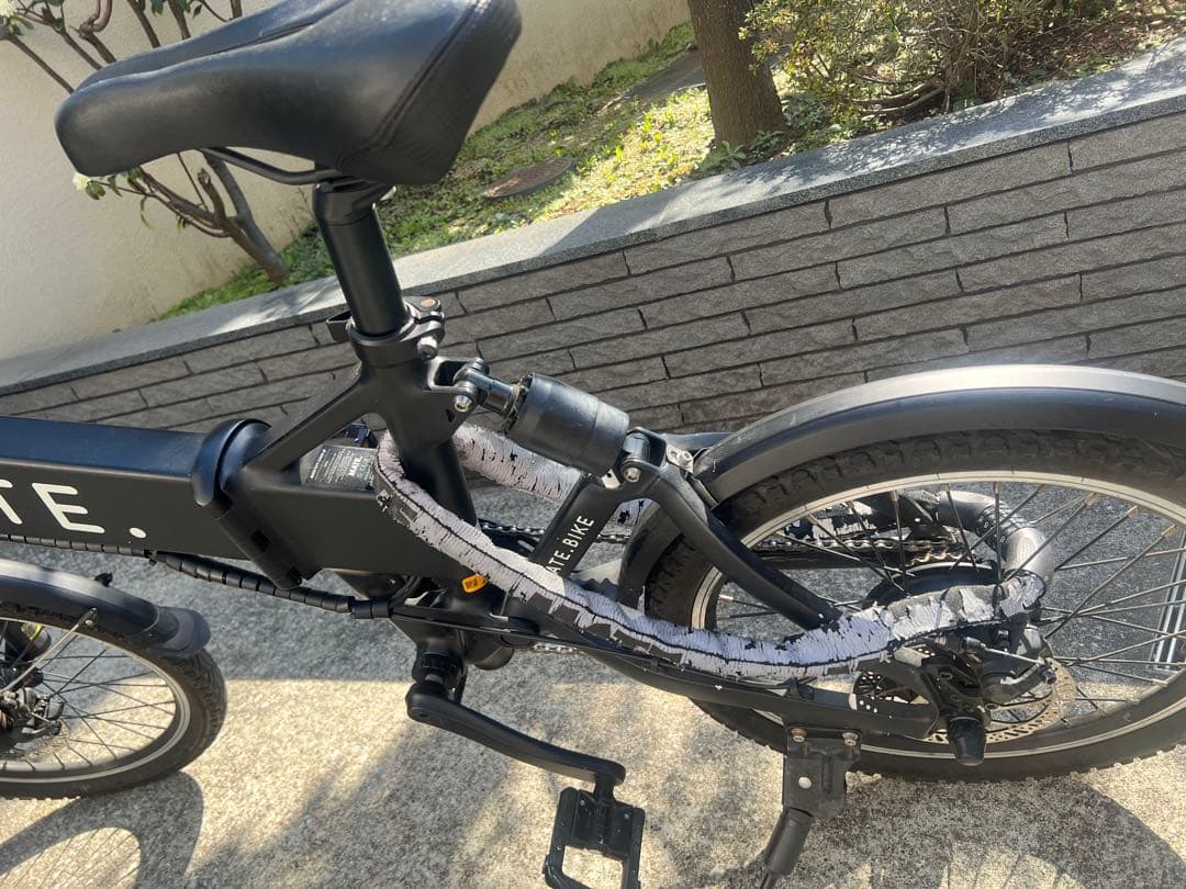 MATE.BIKE MATE CITY 電動アシスト自転車 ブラック 折りたたみ