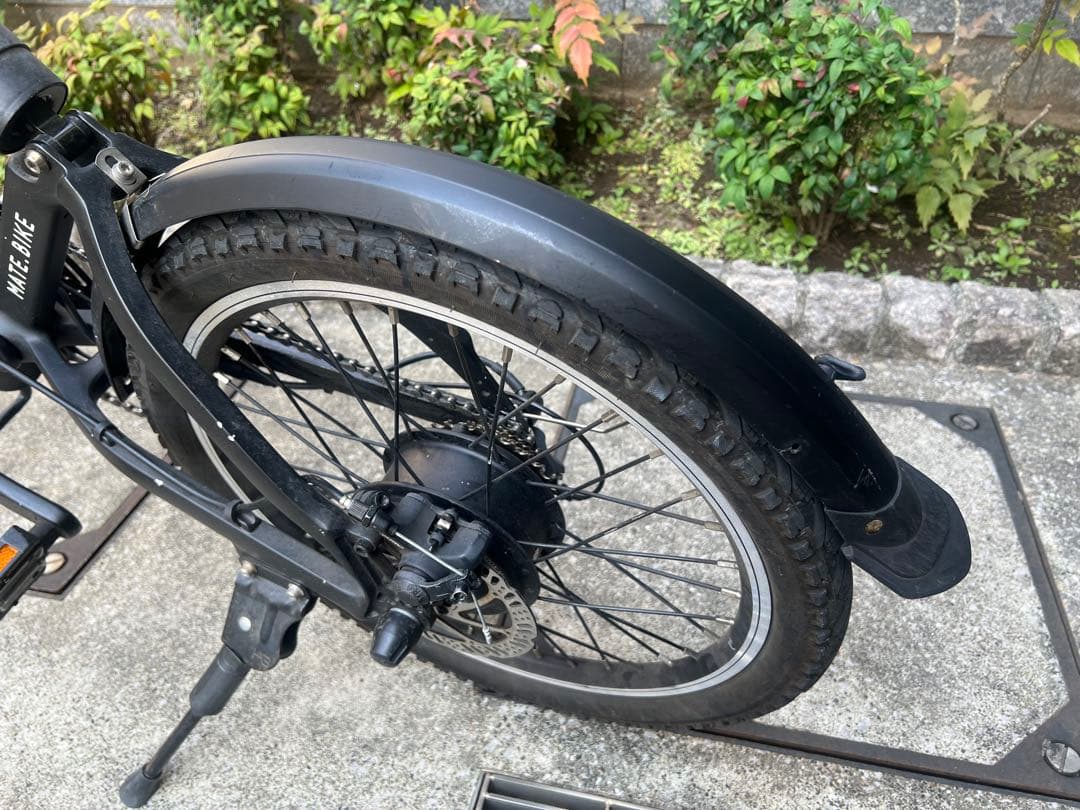 MATE.BIKE MATE CITY 電動アシスト自転車 ブラック 折りたたみ