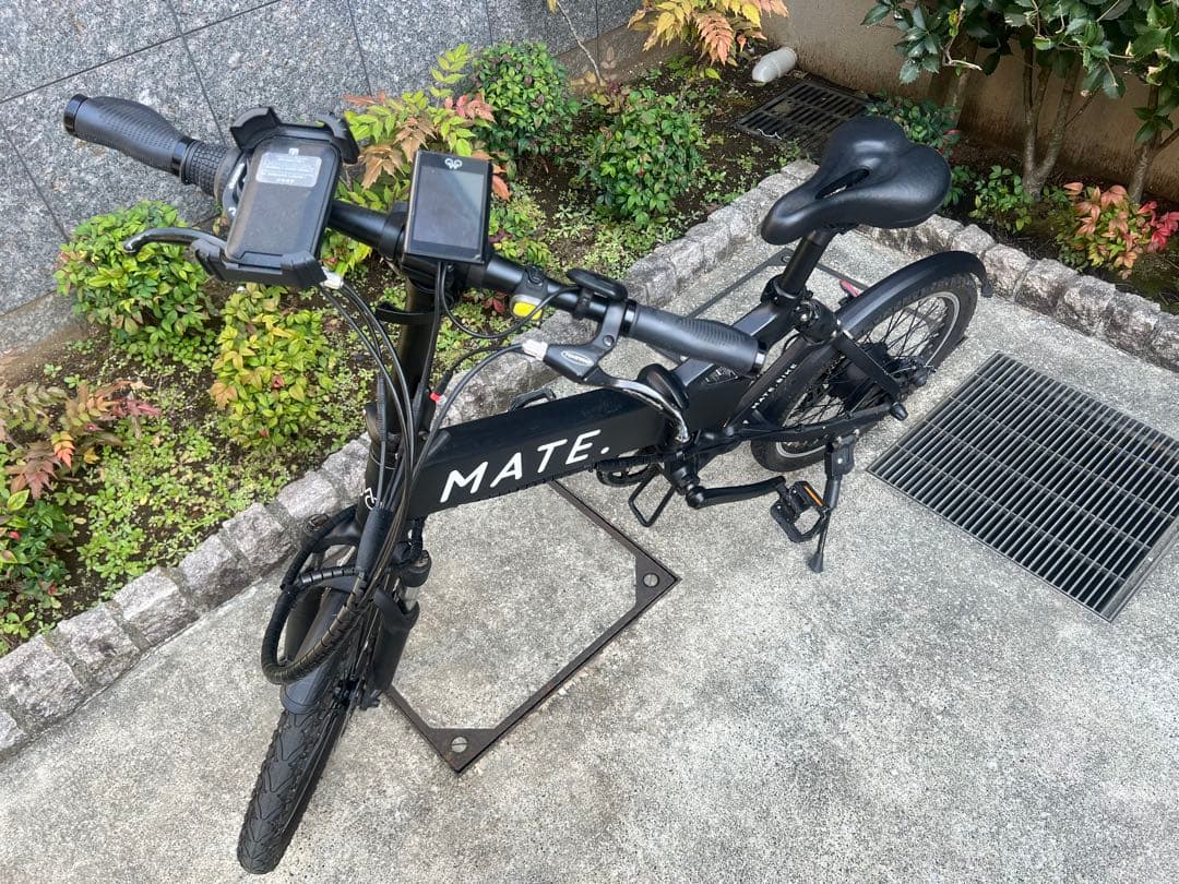 MATE.BIKE MATE CITY 電動アシスト自転車 ブラック 折りたたみ