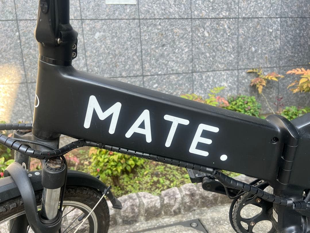 MATE.BIKE MATE CITY 電動アシスト自転車 ブラック 折りたたみ
