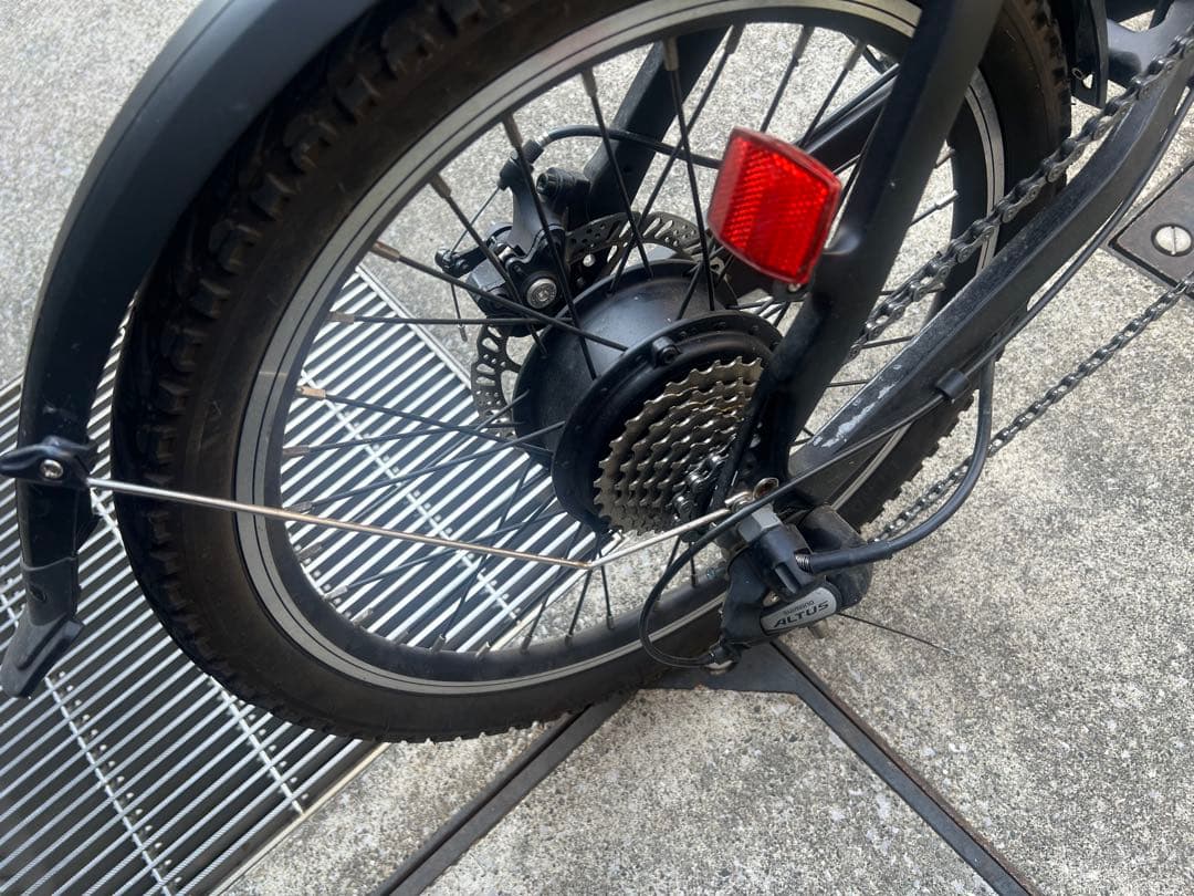 MATE.BIKE MATE CITY 電動アシスト自転車 ブラック 折りたたみ