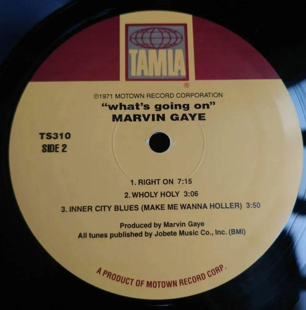 US盤Marvin Gaye What's Going On