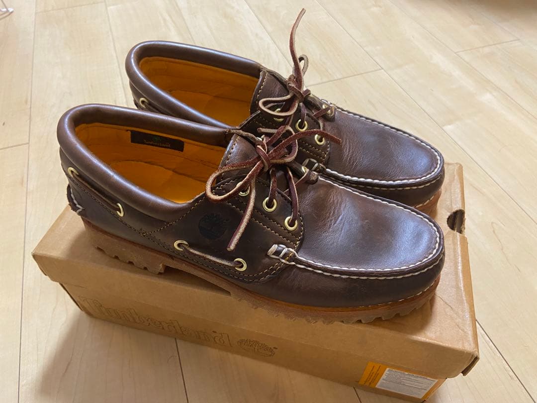 Timberland ティンバーランド　スリーアイ　3eye ブラウン　美品