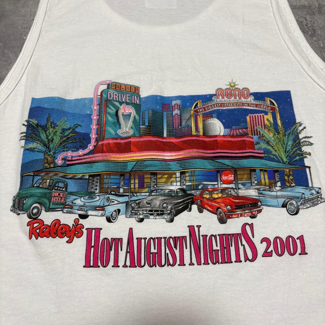00s Hanes USA製　ヴィンテージ　タンクトップ　クラッシックカー