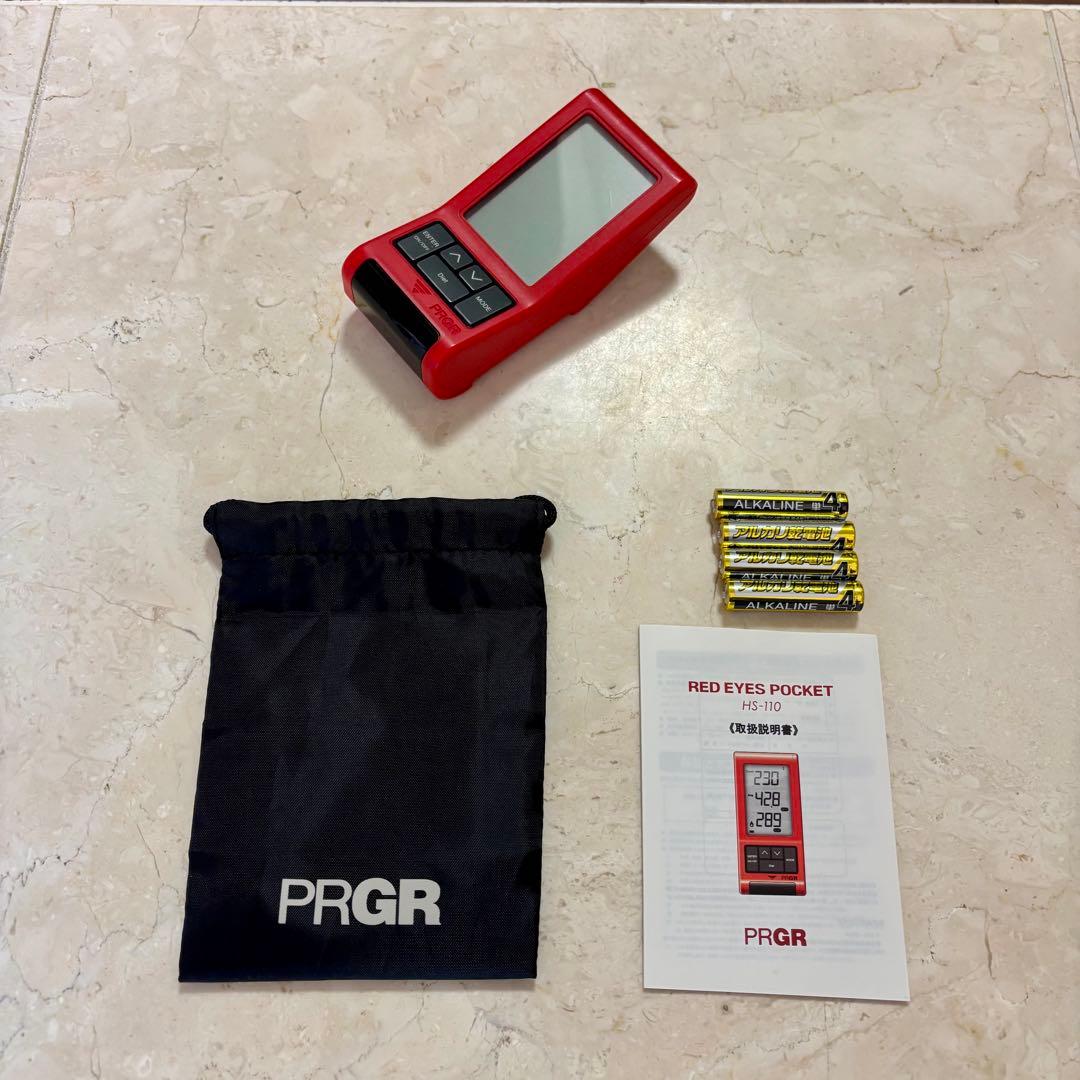 PRGR RED EYES POCKET HS-110（HS-130旧型モデル）