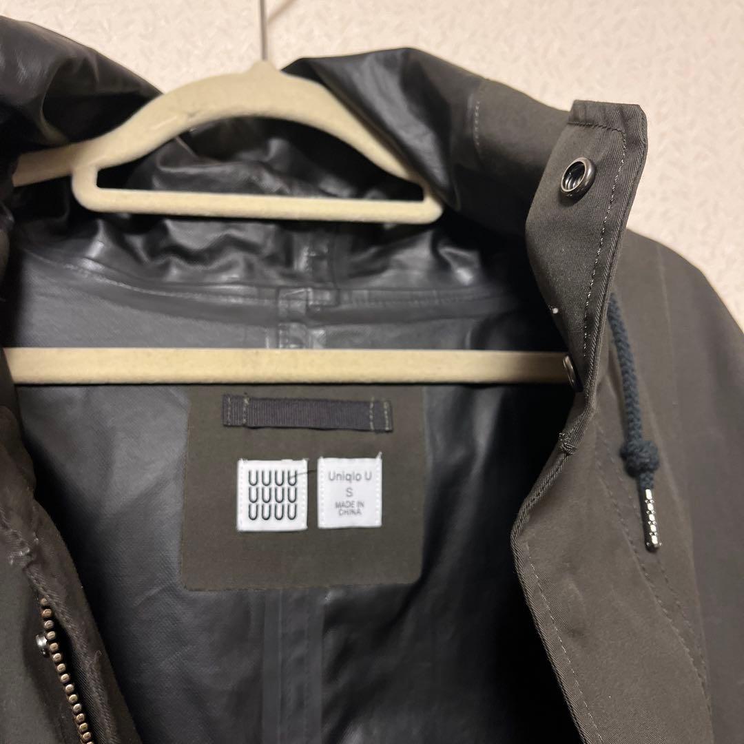 希少　UNIQLO U ルメール　ブロックテック モッズ コート　S 美品
