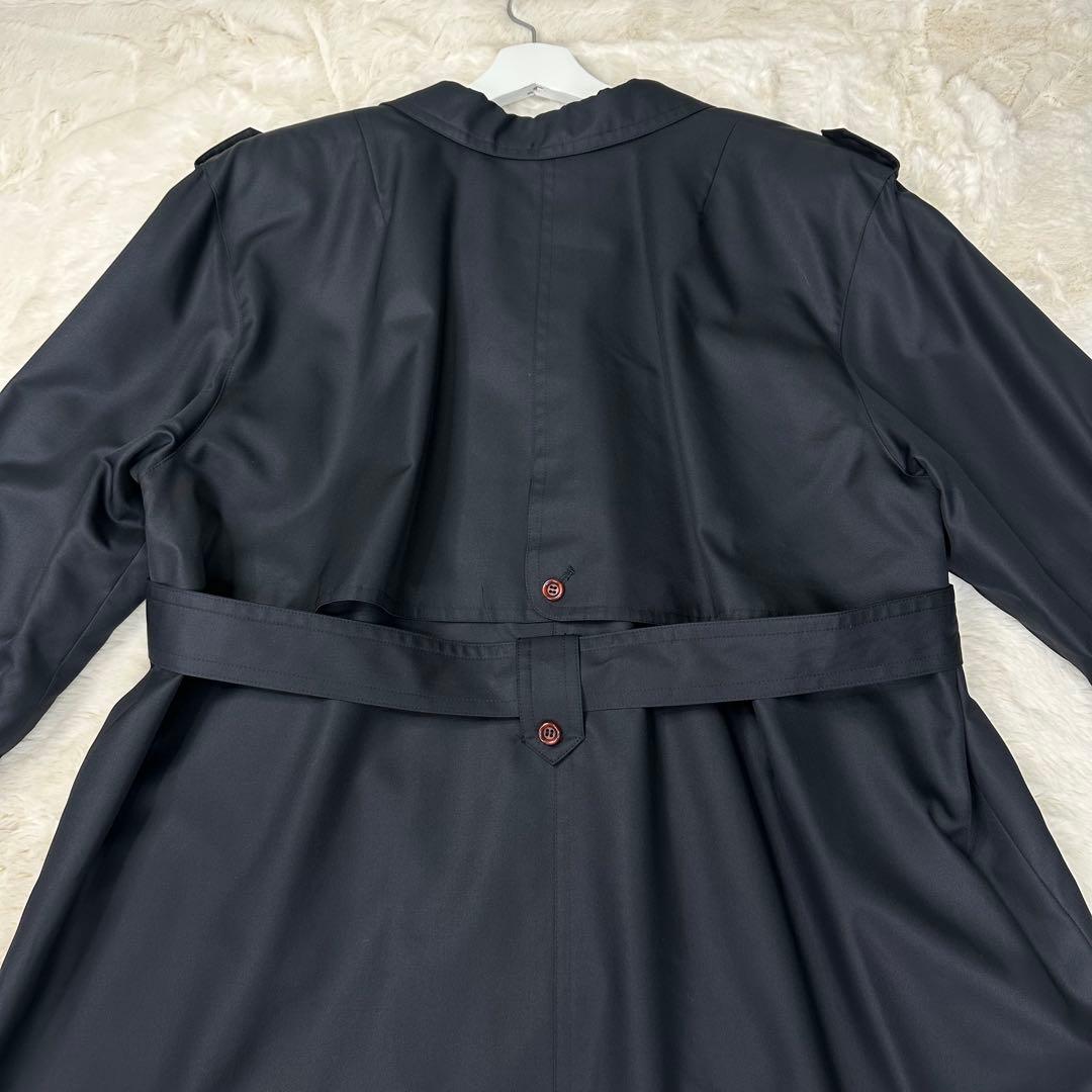 ✨美品✨レリアン 最高級シルク100% トレンチコート 13+ 大きいサイズ