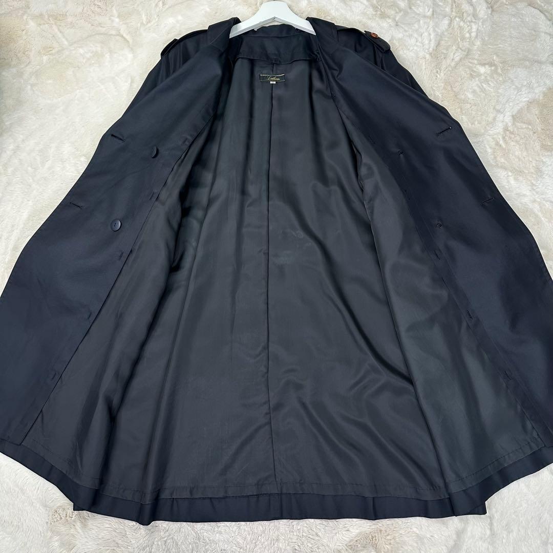 ✨美品✨レリアン 最高級シルク100% トレンチコート 13+ 大きいサイズ