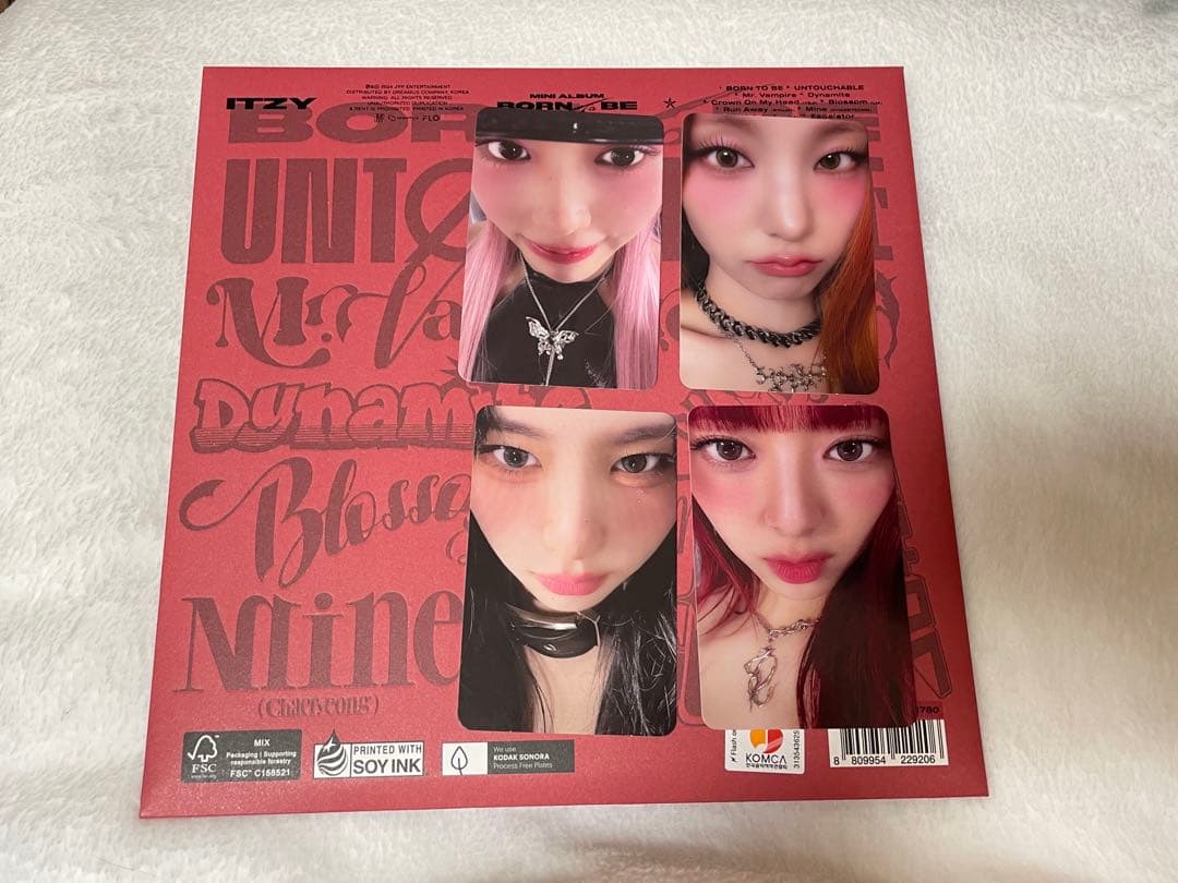 ITZY BORN TO BE Special Edition アルバム