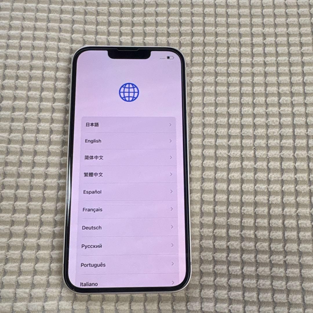 iPhone 13 本体 ホワイト　128G