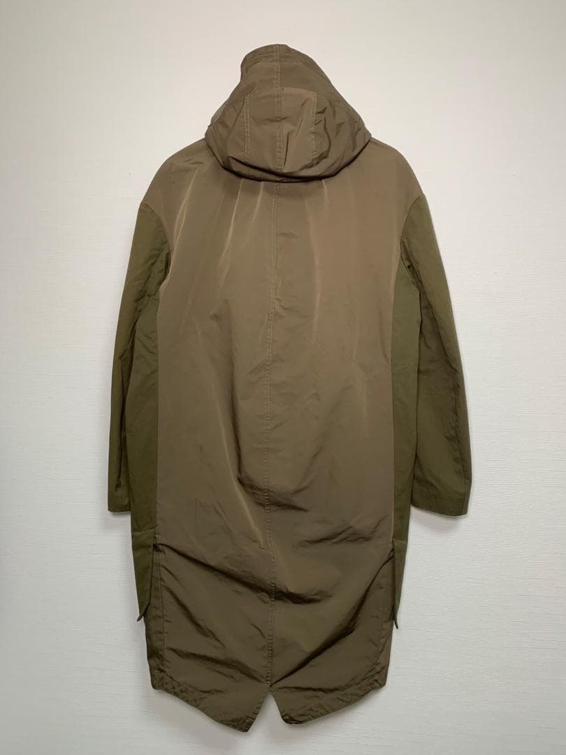 [MIHARA YASUHIRO] レイヤードデザイン モッズ コート 46