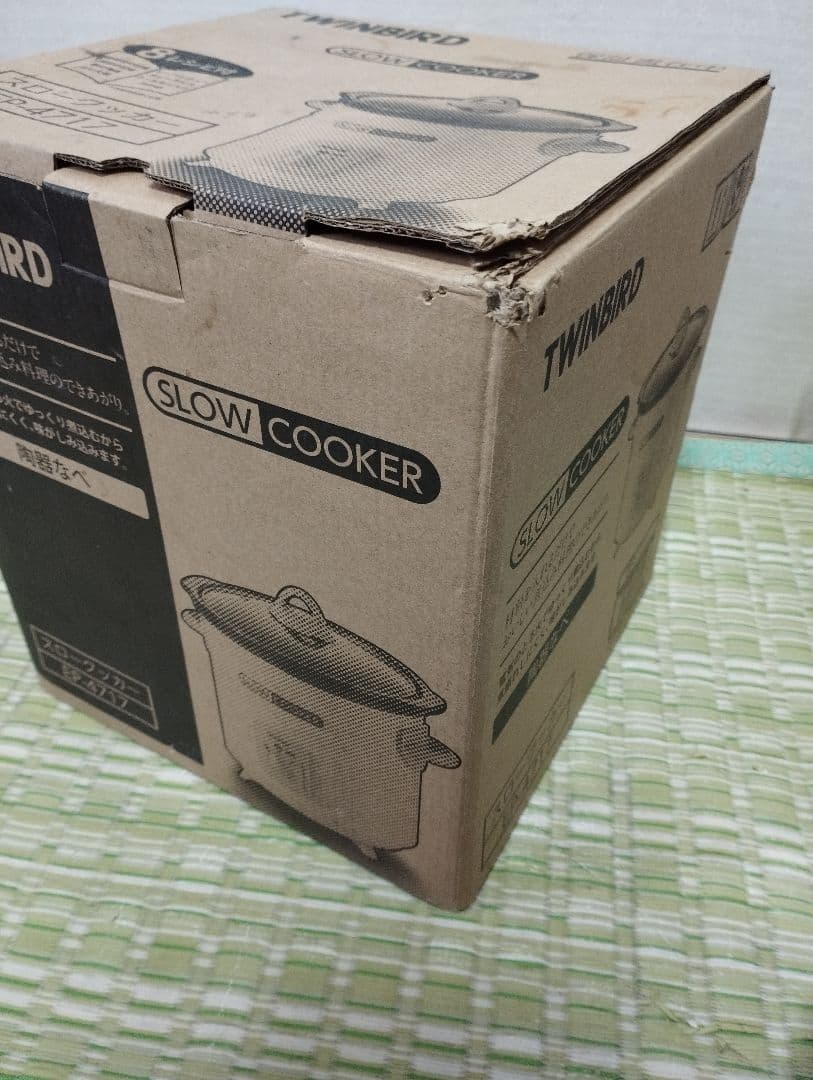 TWINBIRDスロークッカー　EP-4717 BR新品　未開封