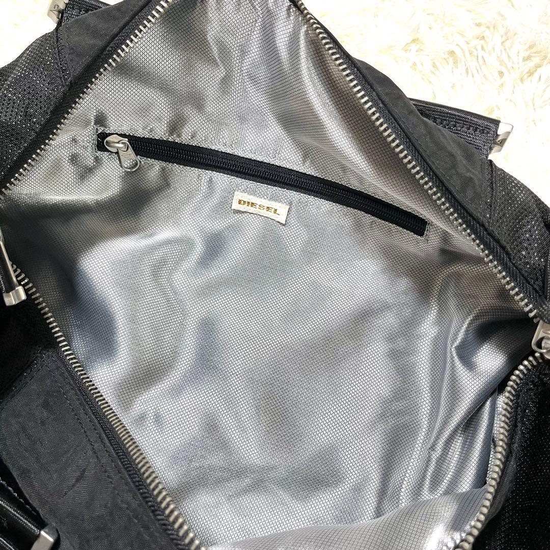 タグ付き未使用✨DIESEL ボストンバッグ 黒　大容量