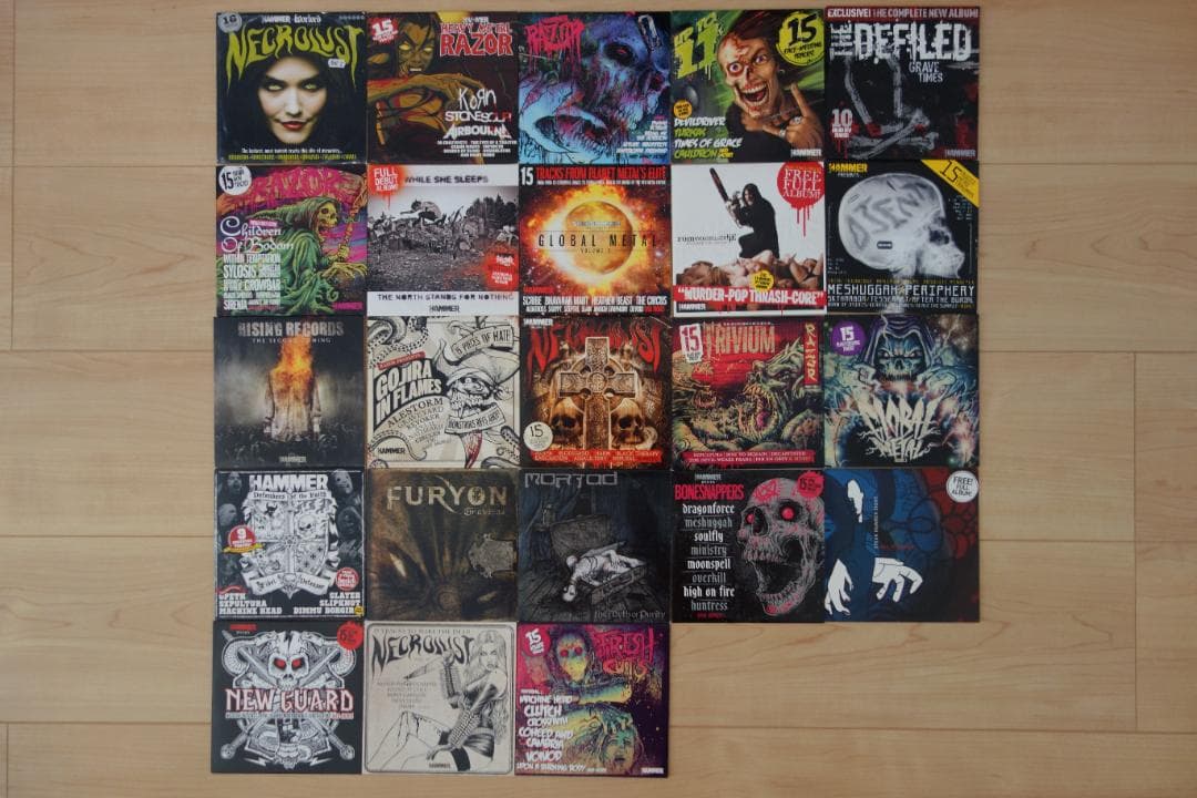 [HR/HM] l Hammer (UK) 付録CD 50枚セット