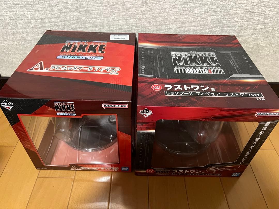 M*n様 NIKKE ラストワンレッドフード　ラピ:レッドフード　セット　一番く