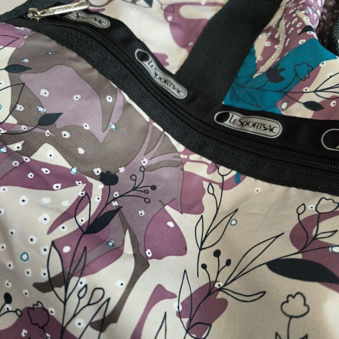 LeSportsac ボストンバッグ XL　大容量　特大サイズ　鳥　鹿