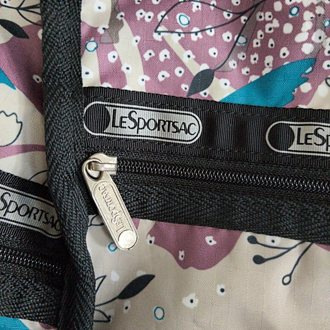 LeSportsac ボストンバッグ XL　大容量　特大サイズ　鳥　鹿