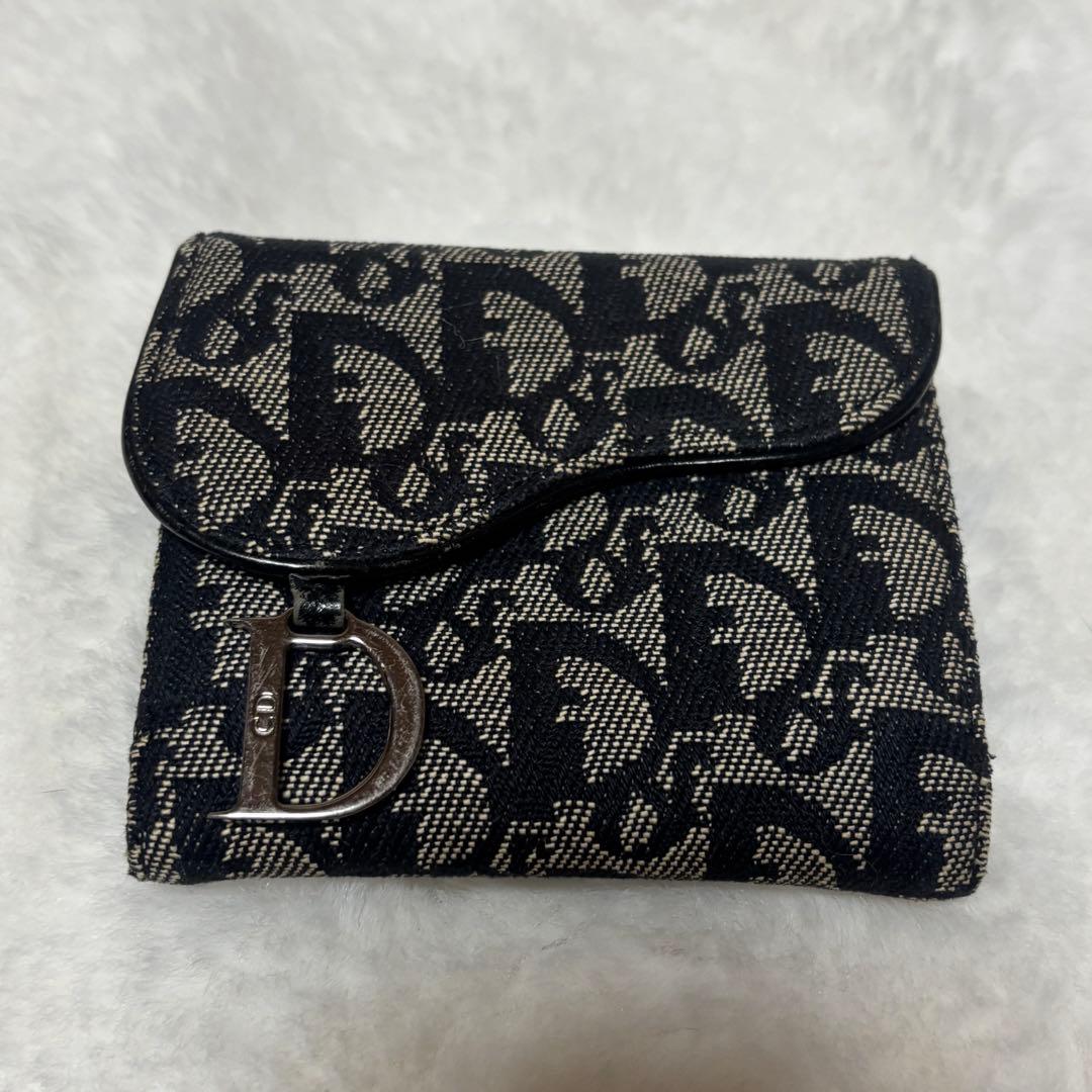 【値下げ◎】Dior 折財布 トロッター