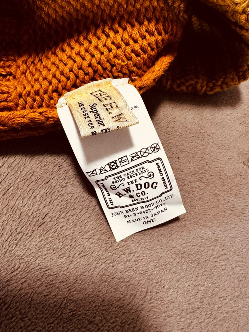 ニットキャップ　THE H.W.DOG&CO RC WATCH