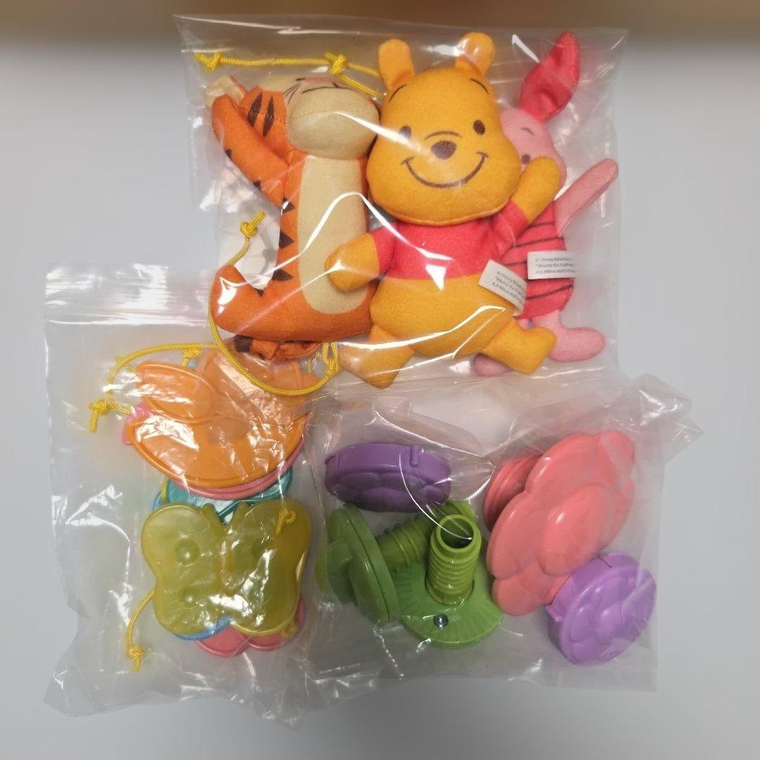 (美品)　プーさん メロディ付きベビージム　プーメリー