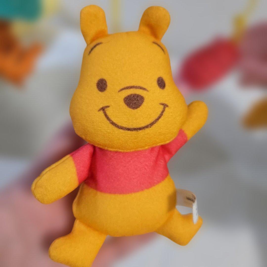 (美品)　プーさん メロディ付きベビージム　プーメリー