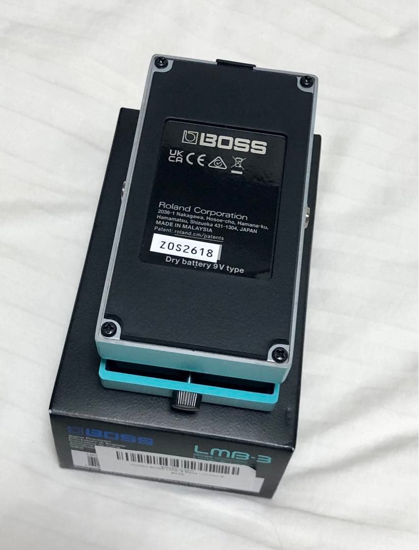 BOSS Bass Limiter Enhancer LMB-3 9V AC付き