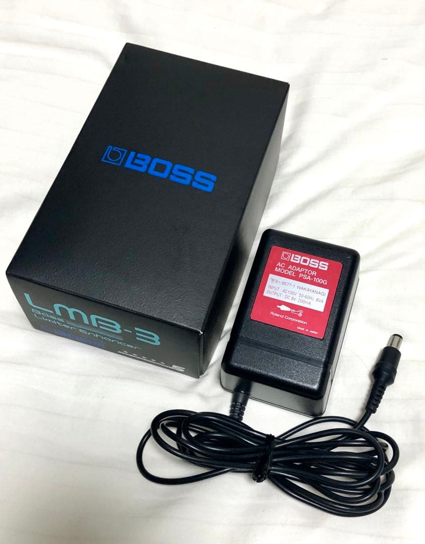 BOSS Bass Limiter Enhancer LMB-3 9V AC付き