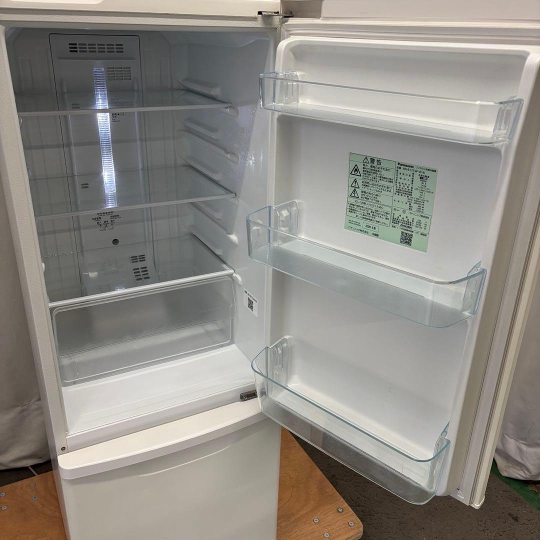 148　パナソニック　冷蔵庫　一人暮らし　大きめ　綺麗　右開き　設置無料　安い‼️