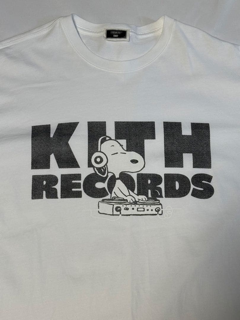 トップス Kith x Peanuts Kith Records Vintage Tee